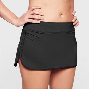 NWT! Athleta Black Tidal Swim Skirt - Size Small 🩷 #405807